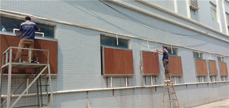 水簾降溫工程的過程到底如何運行的？