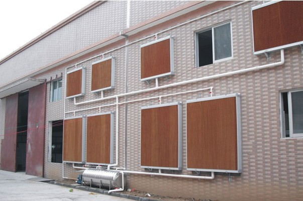 水簾冷風機降溫效果？